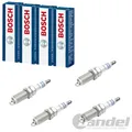 Produktbild: 4x BOSCH PLATINUM ZÜNDKERZEN 0 242 236 653 passend für 4-ZYLINDER BMW 5 X1 X3