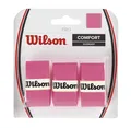 Produktbild: Wilson Overgrip Pro 0.6mm (Komfort/glatt/leicht haftend) pink 3er