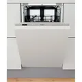 Produktbild: Whirlpool WSIC 3M27, Voll integriert, Single (45 cm breit), Silber, Tasten, 1,3 m, 1,55 m - Silber