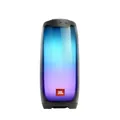 Produktbild: JBL Pulse 4 - Schwarz – Wasserdichter Bluetooth-Lautsprecher mit 360-Grad-Beleuchtung – Bis zu 12 Stunden Akkulaufzeit mit einer Ladung – Kabelloses Musikstreaming