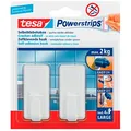 Produktbild: tesa Powerstrips Klebehaken für max. 2,0 kg 2,0 x 5,0 cm, 2 St.