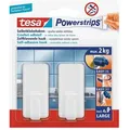 Produktbild: tesa Klebehaken Powerstrips Haken Classic weiß 2 Stück Classic