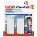 Produktbild: tesa Klebehaken Powerstrips Weiß 29 (B) mm PS (Polystyrol) 2 Stück