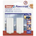 Produktbild: tesa POWERSTRIPS Klebehaken Large Classic  Weiß Inhalt: 2 St.
