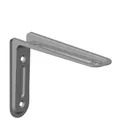 Produktbild: 10910-00025= Metall Konsole Arena 120x170mm weißalu Element System Winkel Träger