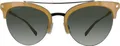 Produktbild: Dsquared2 Damen Sonnenbrille DQ0252-40A-56 Matte Yellow / Smoke