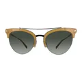 Produktbild: Dsquared2 Damen Sonnenbrille DQ0252-40A-56 Matte Yellow / Smoke