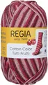 Produktbild: REGIA 4-fädig Cotton Tutti Frutti 9801621-02422 pomegranate Handstrickgarn, Sockengarn, 100g Knäuel