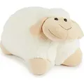 Produktbild: Bieco XXL Schaf Kuscheltier Groß 45 cm Plüschtier Weiß aufklappbar Kinder Kissen Schmusetier, riesen Kuscheltiere, Plüschtier Groß , Zierkisse...