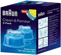 Produktbild: Braun Reinigungskartusche (2er-Pack) CCR2
