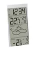 Produktbild: technoline Technoline WS 9130-IT Wetterstation Silber-Schwarz Wetterstation