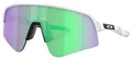Produktbild: Oakley Sonnenbrille Sutro Lite Sweep (Glasfarbe: Prizm road jade) matt weiss 946504 - 1 Brille mit Hartschalenetui