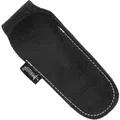 Produktbild: Leder Messertasche Stecketui schwarz aus Leder für Taschenmesser Messer