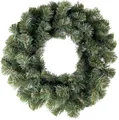 Produktbild: Tannenkranz künstlich Türkranz Weihnachtskranz Grün Adventskranz Weihnachtsdeko