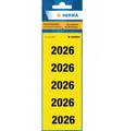 Produktbild: 100 Herma Jahreszahlen 2026 gelb, Nr. 1686