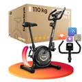 Produktbild: Heimtrainer One S Gold Fahrrad für Zuhause Magnetwiderstand bis 120 kg Zipro