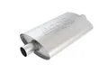 Produktbild: BORLA 40364 ProXS Universal-Schalldämpfer, 6,3 cm Mitteleinlass, 6,3 cm Mittelauslass, 10,2 x 24,1 cm, oval x 35,6 cm langer Körper, 48,3 cm Gesamtlänge, nicht nackter Hals, wendbares Design, T-304
