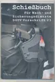 Produktbild: SCHIEßBUCH für Wach- und Sicherungsdienste + Schutzhülle nach DGUV 23 - DIN A6