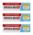 Produktbild: Blend-a-dent Extra Stark Complete Frisch Haftcreme , 3x47g EAN8006540314999