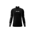 Produktbild: AYCANE Blade – Eishockey Base Layer Schwarz mit A6 Schnittschutz für Hals & Handgelenke, Langarm, Silikon Grip, BNQ (Kinder, M)
