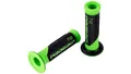 Produktbild: Progrip Griffgummi 732 Grün / Schwarz Fluo Geschlossen Paar Ø22/25mm Länge 125mm
