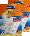 Produktbild: 2x 4 Beutel Swirl Y 93 MicroPor Plus Staubsaugerbeutel Y93 frei Haus per Brief