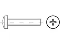 Produktbild: 1000 x Linsenschraubenmit Phillips-Kreuzschlitz H DIN 7985 4.8 M 6 x 12 -H galv.