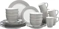 Produktbild: Ritzenhoff & Breker Kombiservice Tafelservice Tischservice 24 tlg Porzellan Grau