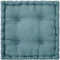 Produktbild: Atmosphera - Bodenkissen Otto - Baumwolle - blaugrün 40 × 40 cm créateur d'intérieur