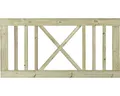 Produktbild: Vorgartenzaun PLUS Rom 150 x 75 cm kesseldruckimprägniert