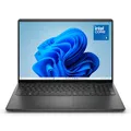 Produktbild: Dell 16 Laptop DC16250-16 Inch FHD+ 16:10 (1920x1200), Intel Core 5 Series 1 Processor, Intel UHD Graphics, 16GB DDR5 RAM, 512GB SSD, Windows 11 Home, QWERTZ Keyboard, Fingerprint Sensor - Black
