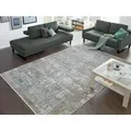 Produktbild: Musterring Vintage Teppich Sinfonia 240 x 300 cm Mischgewebe Grau, Blau Grau /