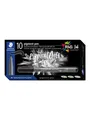 Produktbild: Staedtler pigment pen intense black 10 pcs.
