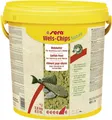 Produktbild: SERA - Pleco Chips - Hauptfutter für Ancistrus und andere L-Welse - Inhalt: 10 L (3,9 kg)