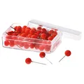 Produktbild: magnetoplan Pinnadel rot, 6 x 19 mm, 100 Stk.