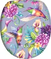 Produktbild: SANILO® WC-Sitz mit Absenkautomatik Kolibri, Toilettendeckel direkt vom Hersteller, Klodeckel, Klobrille, WC Deckel, Toilettensitz, Toilettenbrille