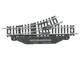 Produktbild: Fleischmann 22253 Handweiche links 104,2 mm, 24° N-Gleis ohne Bettung
