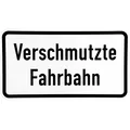 Produktbild: ORIGINAL Verkehrszeichen 1007-35 Verschmutzte Fahrbahn Strassen-schild 330 x 600
