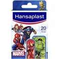 Produktbild: Hansaplast Pflaster Marvel, 20 Strips, wasserfest, atmungsaktiv, 2 Größen