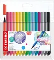 Produktbild: STABILO  488/15-02  STABILO Fasermaler pointMax, 15er Karton-Etui, neue Farben