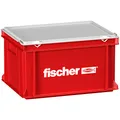 Produktbild: fischer Handwerkerkoffer groß, der robuste und geräumige Werkzeugkoffer für professionelle Handwerker und passionierte Heimwerker, ideal zur sicheren Aufbewahrung und Organisation von Werkzeugen
