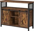Produktbild: CALICOSY - Sideboard im Industriestil mit Schiebetüren - L100 cm