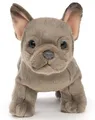 Produktbild: Französische Bulldogge grau  Ohne Leine  26 cm Länge  PlüschHund  Plüschtier...
