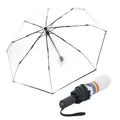 Produktbild: Knirps A.200 Medium Duomatic Regenschirm Automatikschirm Umbrella 95 7200, Farbe:Pride (durchsichtig)