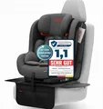 Produktbild: PROTEX Kindersitzunterlage [Testsieger 2025] ISOFIX-geeignet | Wasserabweisender Polyester Stoff mit gepolsteter Sitzfläche | L