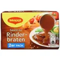 Produktbild: MAGGI Saucen, Maggi Sauce zu Rinderbraten für Fleischgerichte 58g 2er für 2x 250ml