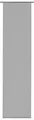 Produktbild: Gardinia Flächenvorhang Stoff Entry grau 60 x 245 cm