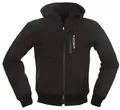 Produktbild: Modeka Clarke Gr. 6XL Softshell Motorradjacke, wasserdicht mit Kapuze schwarz