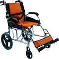 Produktbild: Ultraleichter faltbarer Aluminium-Rollstuhl mit Bremsen und Gurt