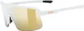 Produktbild: uvex Dyrt White Matt - Mirror Gold Sonnenbrille, Einheitsgröße